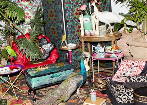 New from Gucci Décor, the powerful, romantic collection of furniture .